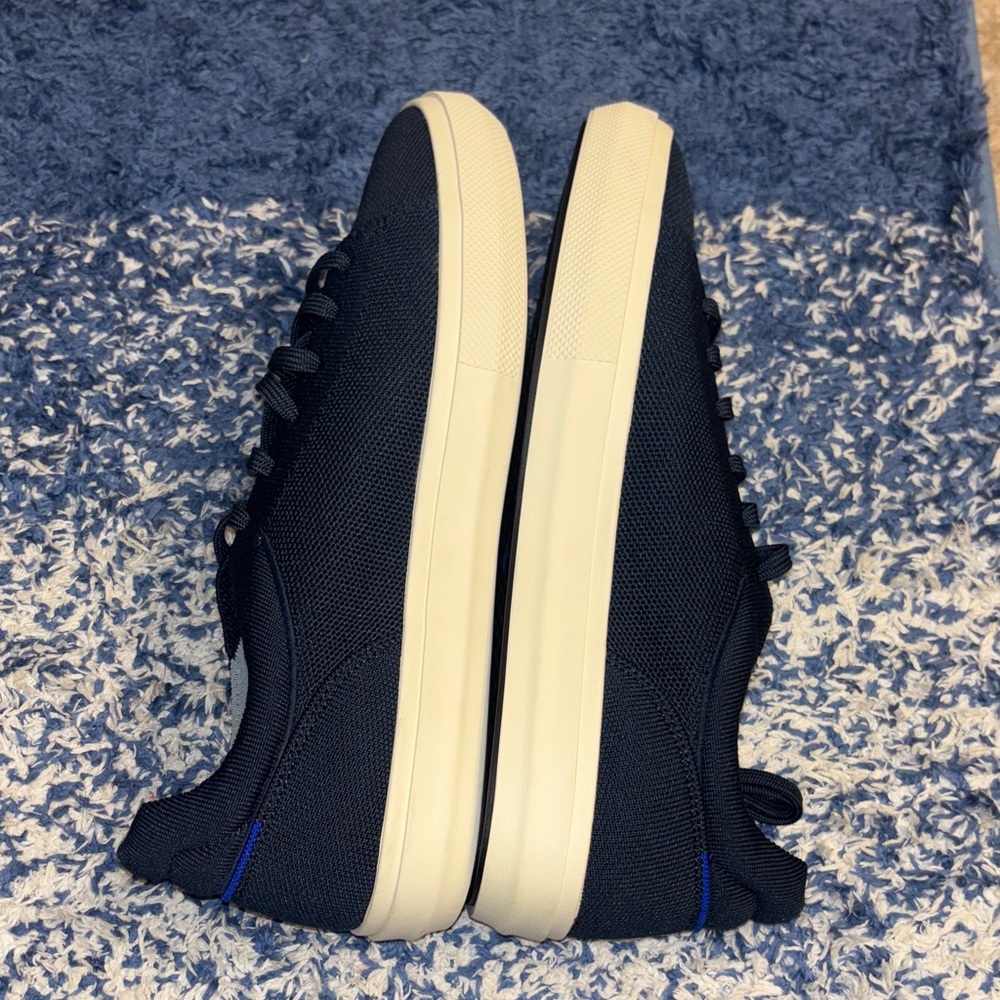 New! Rothy's RS 02 Men's Blue Sneakers cushion insole M 11.5 w 13 - Picture 6 of 7